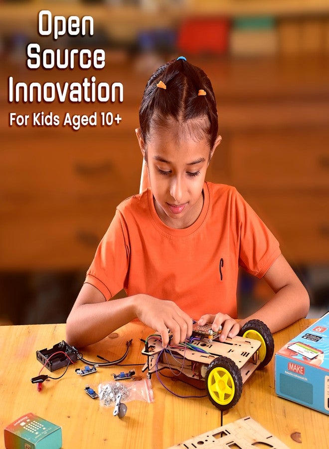 Avishkaar Make Robotics Advanced Kit |10-in-1 STEM |Kids Ages 10-14 | Electronics,Science & Engineering Projects, DIY Circuits Educational Toy for Boys & Girls - Image 3